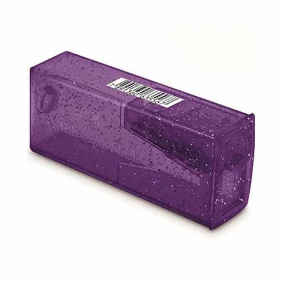 Nivalmix-Apontador-com-Deposito-Glitz-Roxo-Faber-Castell-621595-004 Nivalmix-Apontador-com-Deposito-Glitz-Roxo-Faber-Castell-621595-004