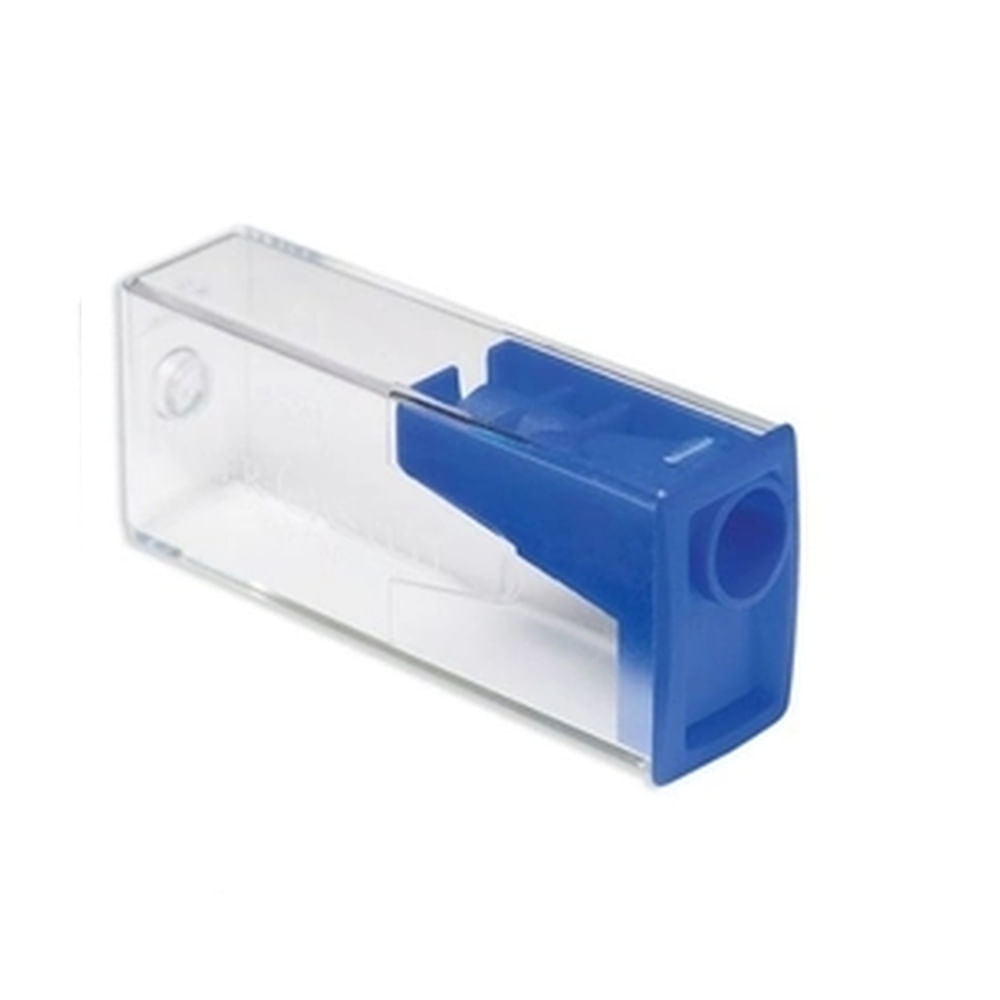 Nivalmix-Apontador-com-Deposito-Azul-Faber-Castell-134702-002 Nivalmix-Apontador-com-Deposito-Azul-Faber-Castell-134702-002