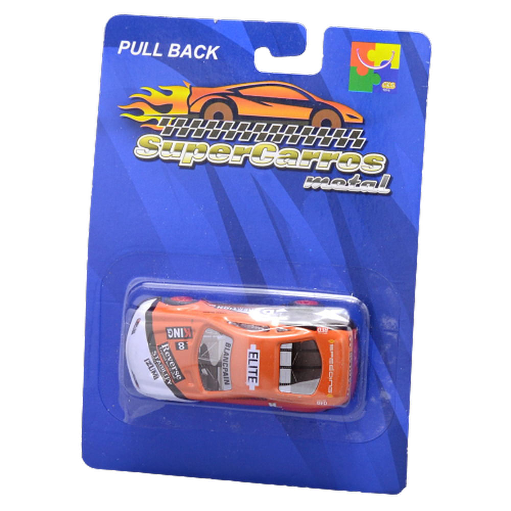 Nivalmix-Carrinho-Metal-Pull-Back-Branco-e-Laranja-Cks-2069905-002 Nivalmix-Carrinho-Metal-Pull-Back-Branco-e-Laranja-Cks-2069905-002