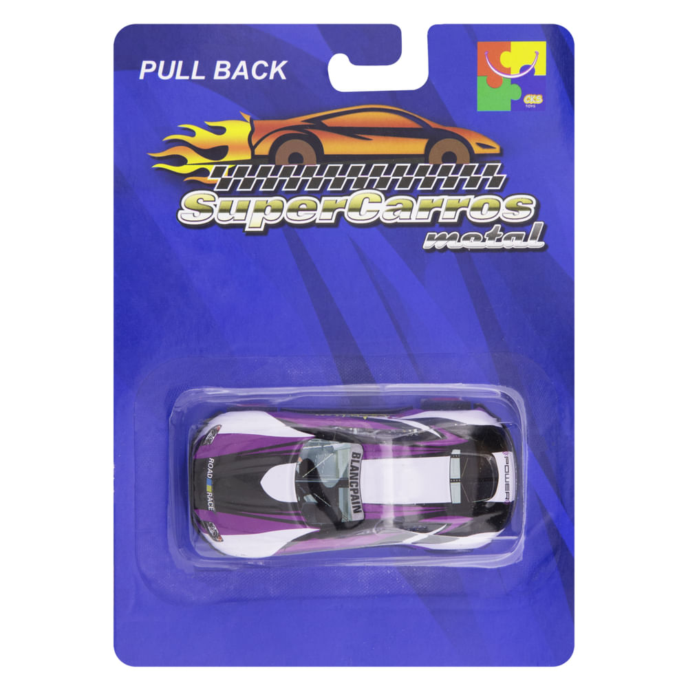 Nivalmix-Carrinho-Metal-Pull-Back-Roxo-Branco-e-Preto-Cks-2069905-004 Nivalmix-Carrinho-Metal-Pull-Back-Roxo-Branco-e-Preto-Cks-2069905-004