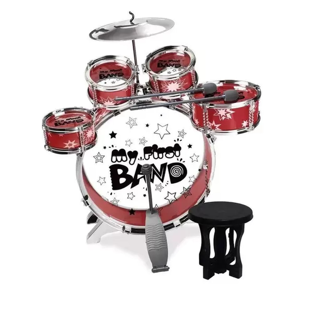 Nivalmix-Minha-Primeira-Bateria-Vermelha-Zoop-Toys-2236929-002 Nivalmix-Minha-Primeira-Bateria-Vermelha-Zoop-Toys-2236929-002