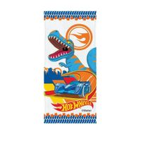 Nivalmix-Toalha-de-Banho-Felpuda-Hot-Wheels-Dinossauro-e-Carro-Azul-Lepper-2298471-001
