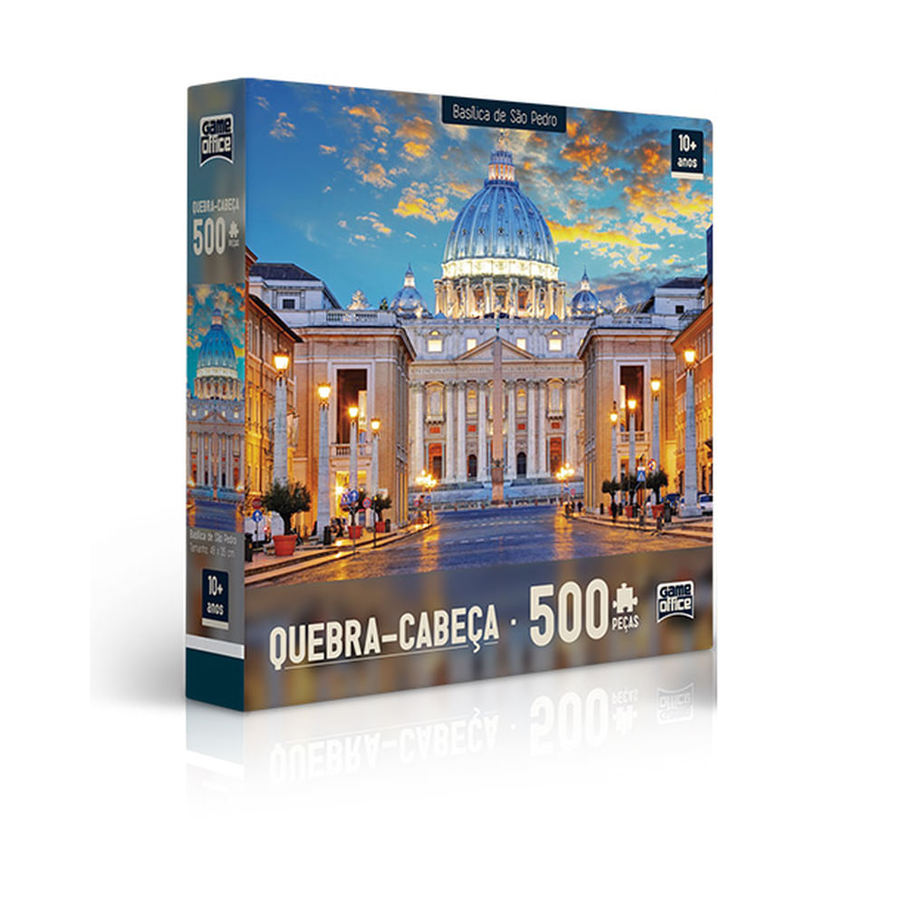 Nivalmix-Quebra-Cabeca-500-Pecas-Toyster-2212281 Nivalmix-Quebra-Cabeca-500-Pecas-Toyster-2212281