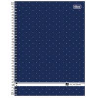 Nivalmix-Caderno-Universitario-Capa-Dura-10-Materias-160-Folhas-Academie-Capa-Azul-Escuro-Tilibra-2251788-002