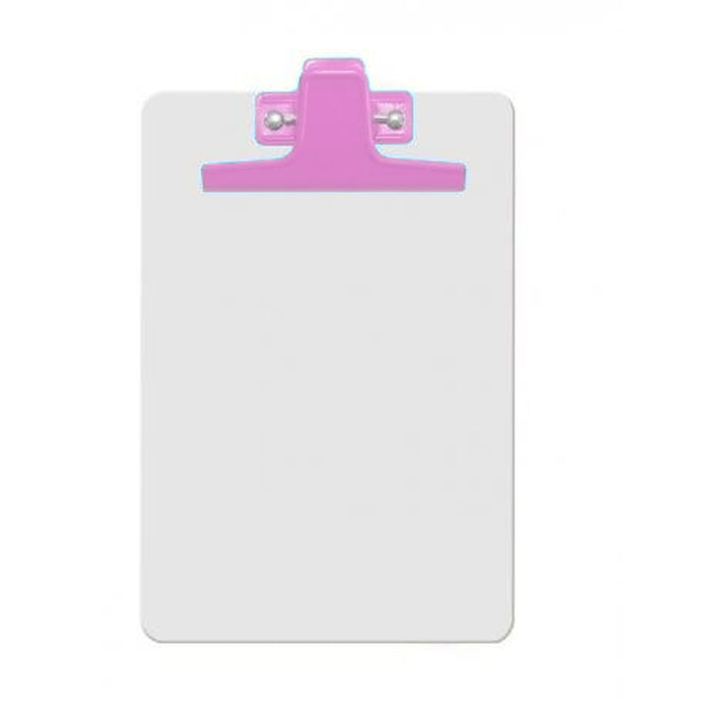 Nivalmix-Prancheta-A4-Mdf-Branca-com-Prendedor-Rosa-Acrimet-2090224-005 Nivalmix-Prancheta-A4-Mdf-Branca-com-Prendedor-Rosa-Acrimet-2090224-005