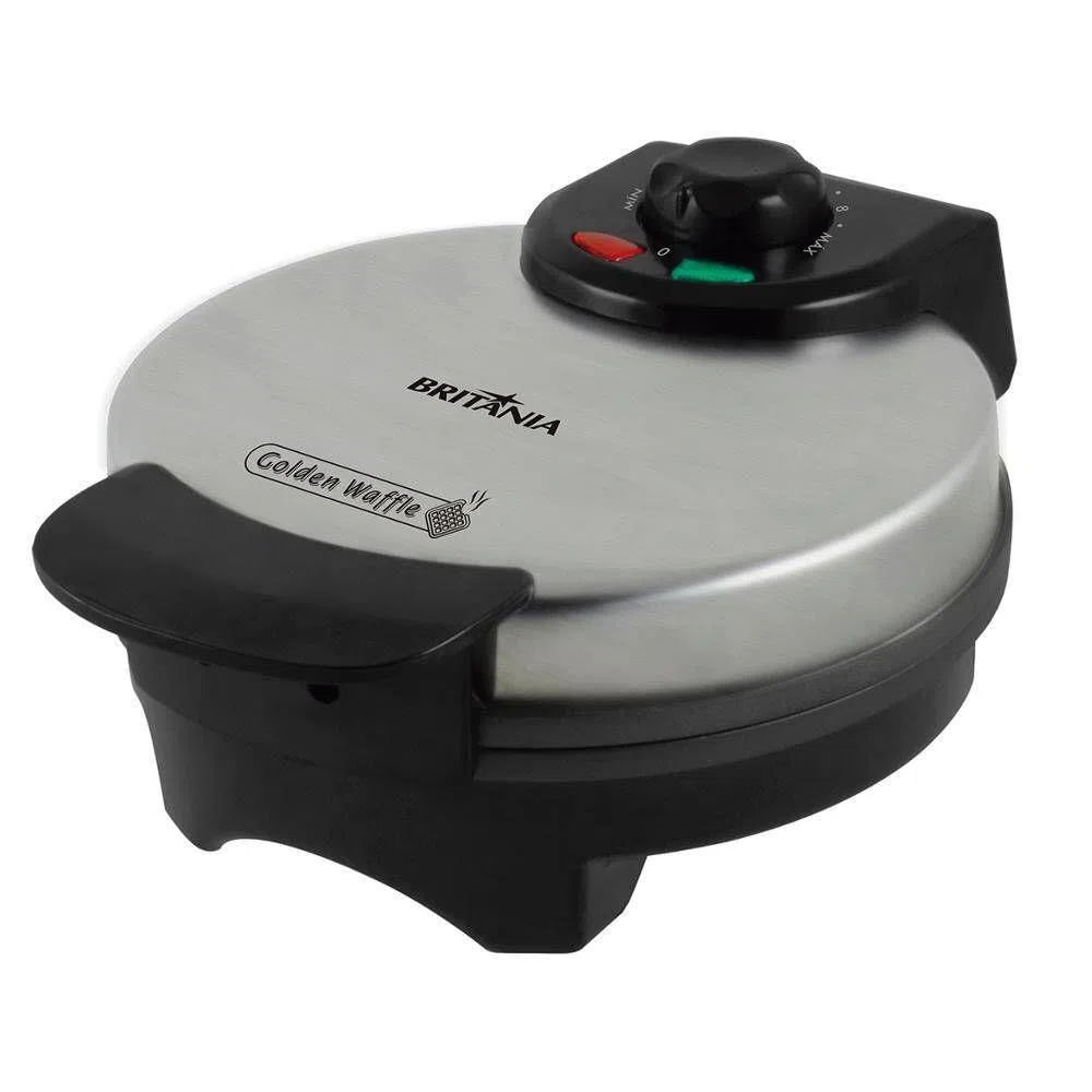 Nivalmix-Maquina-Golden-Waffle-220-Volts-Britania-2297353 Nivalmix-Maquina-Golden-Waffle-220-Volts-Britania-2297353