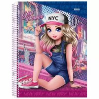 Nivalmix-Caderno-Universitario-Capa-Dura-1-Materia-96-Folhas-Girl-Power-Capa-1-Sao-Domingos-2253166-01