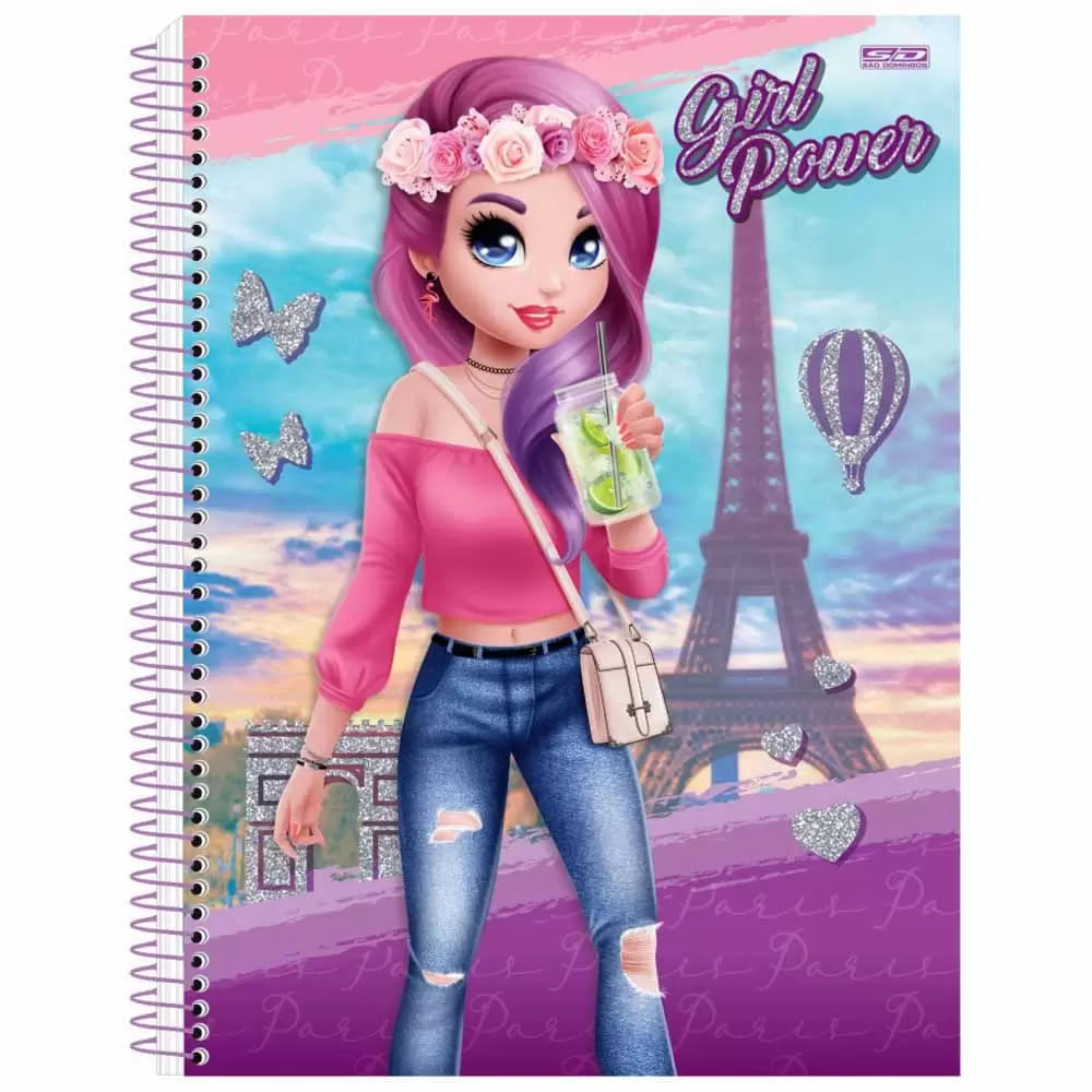 Nivalmix-Caderno-Universitario-Capa-Dura-1-Materia-96-Folhas-Girl-Power-Capa-3-Sao-Domingos-2253166-003 Nivalmix-Caderno-Universitario-Capa-Dura-1-Materia-96-Folhas-Girl-Power-Capa-3-Sao-Domingos-2253166-003