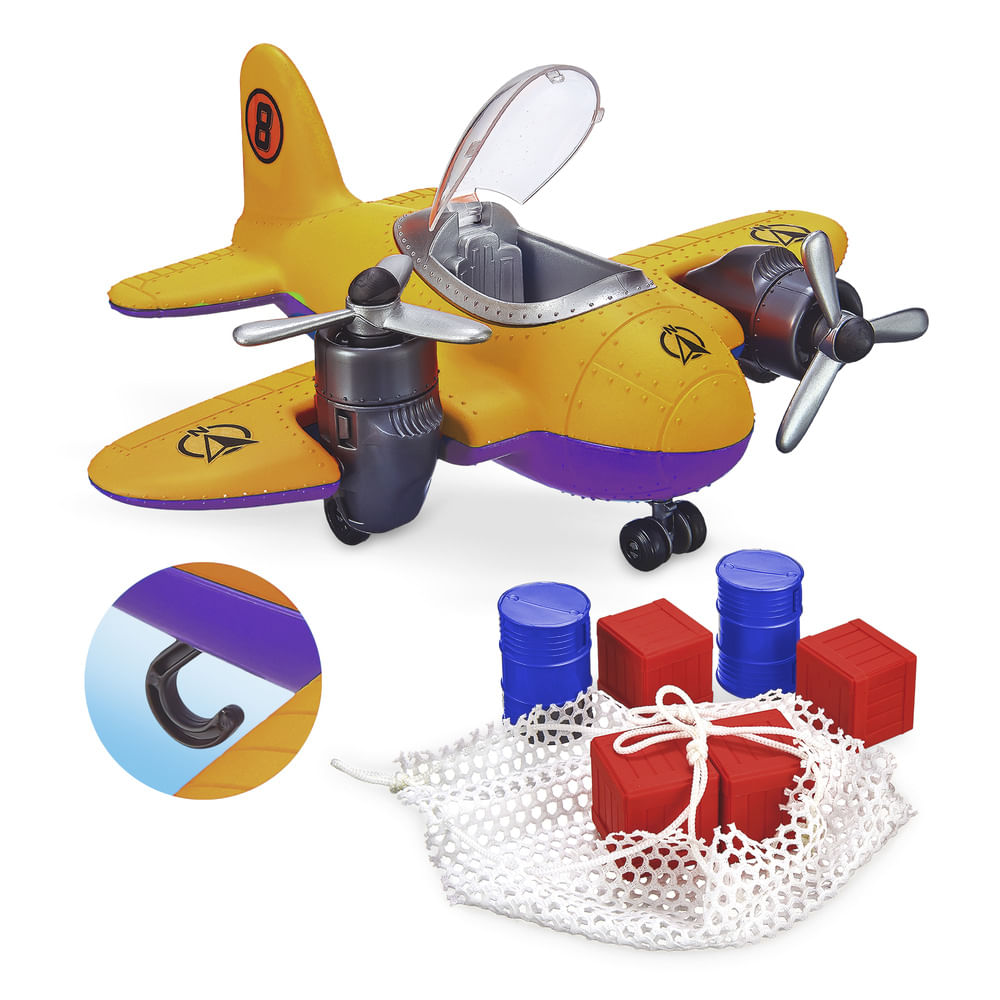 Nivalmix-Aviao-Explorer-Time-Amarelo-e-Roxo-Usual-2280206-002 Nivalmix-Aviao-Explorer-Time-Amarelo-e-Roxo-Usual-2280206-002