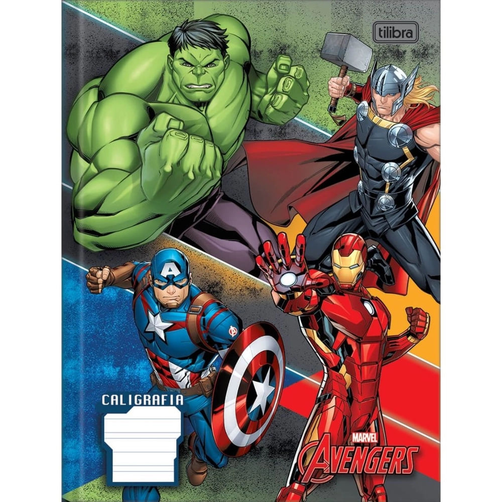 Nivalmix-Caderno-de-Caligrafia-Brochura-Capa-Dura-40-Folhas-Avengers-Capa-3-Tilibra-1951748-003 Nivalmix-Caderno-de-Caligrafia-Brochura-Capa-Dura-40-Folhas-Avengers-Capa-3-Tilibra-1951748-003