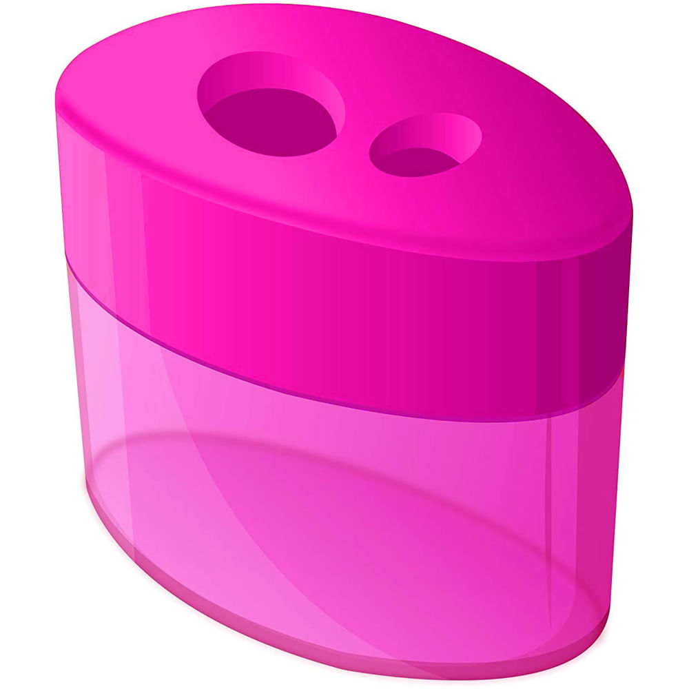 Nivalmix-Apontador-com-Deposito-2-Furos-Rosa-Sertic-199403-001 Nivalmix-Apontador-com-Deposito-2-Furos-Rosa-Sertic-199403-001