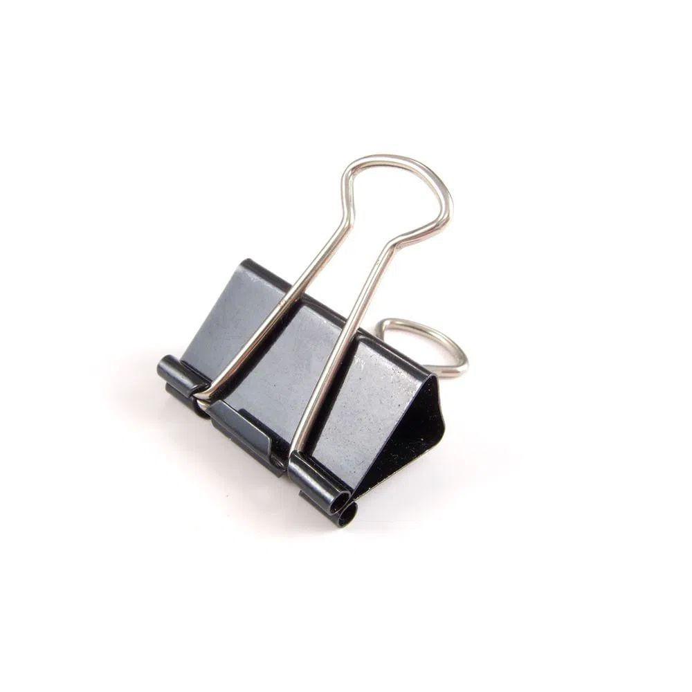 prendedor-de-papel-34-19mm-60-folhas-preto-sertic prendedor-de-papel-34-19mm-60-folhas-preto-sertic