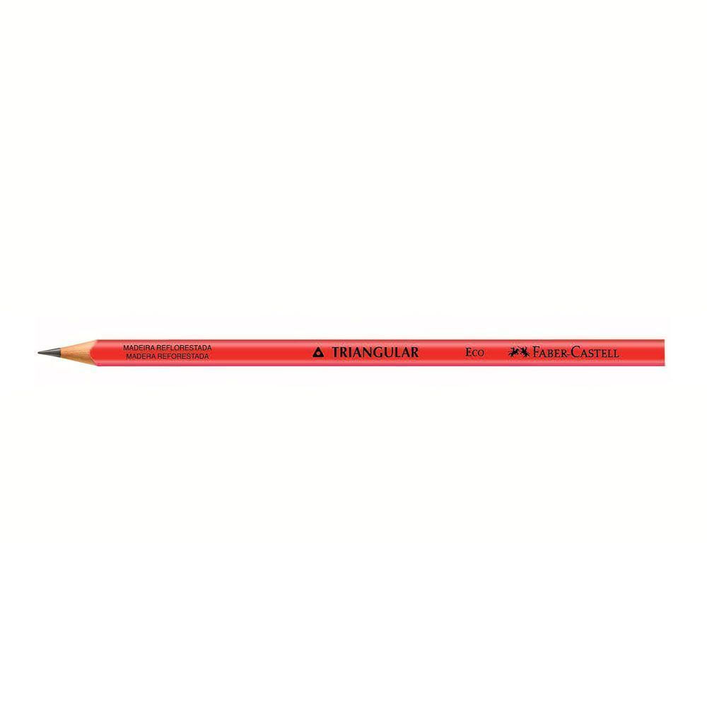 lapis-grafite-n2-regua-vermelho-faber-castell lapis-grafite-n2-regua-vermelho-faber-castell