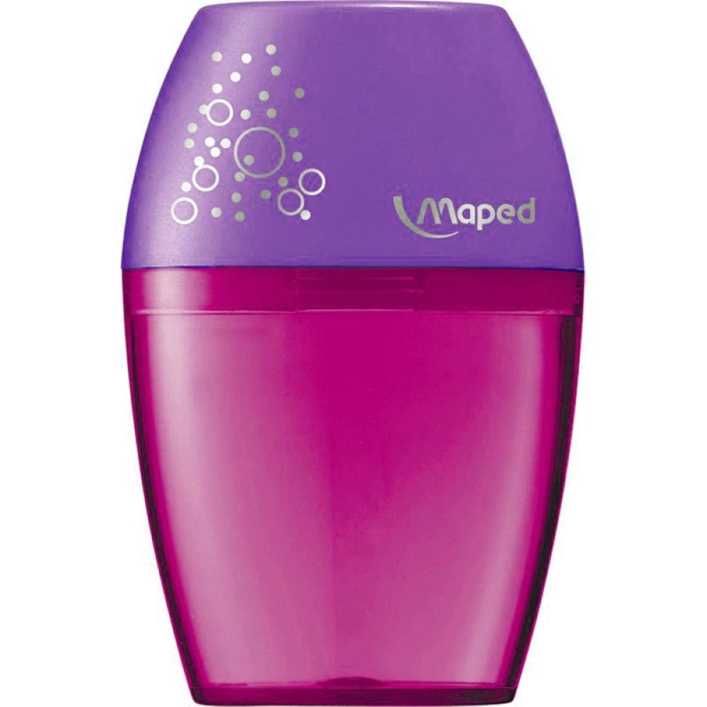 apontador-shaker-cdeposito-rosa-maped apontador-shaker-cdeposito-rosa-maped