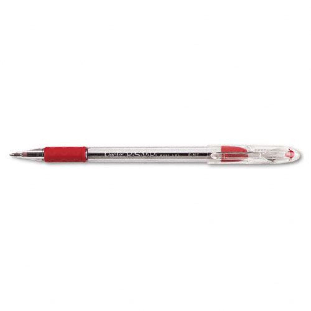 caneta-esferografica-rsvp-bk90-vermelho-pentel caneta-esferografica-rsvp-bk90-vermelho-pentel
