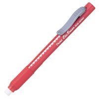 caneta-borracha-clic-eraser-ze22-vermelho-pentel