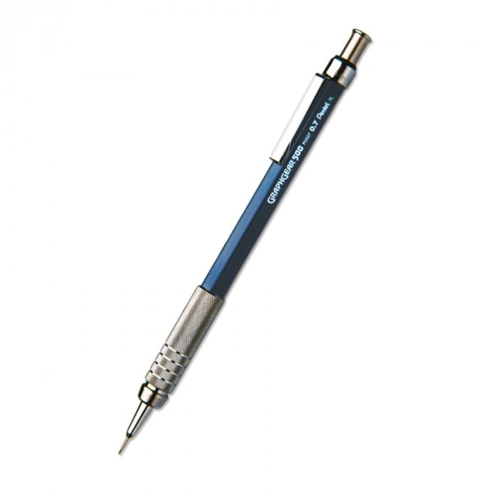 lapiseira-07mm-graphgear-pg527-c-azul-pentel lapiseira-07mm-graphgear-pg527-c-azul-pentel