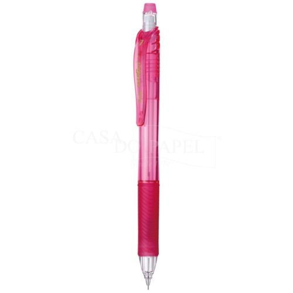lapiseira-energize-07mm-pl107an-rosa-pentel lapiseira-energize-07mm-pl107an-rosa-pentel