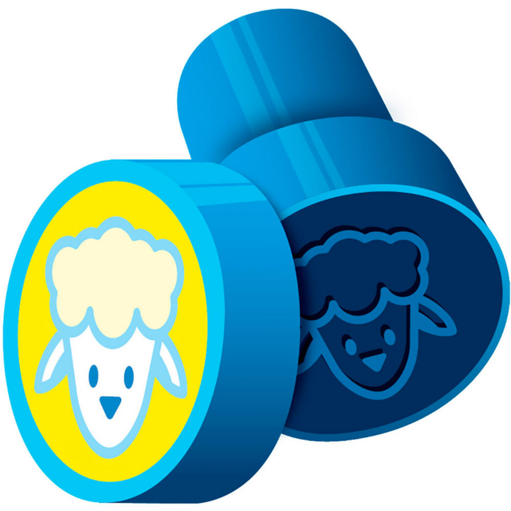 Nivalmix-Carimbo-Cis-Stamp-Animais-Ovelha-Azul-Cis-1287578-007 Nivalmix-Carimbo-Cis-Stamp-Animais-Ovelha-Azul-Cis-1287578-007