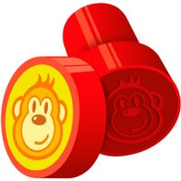 Nivalmix-Carimbo-Cis-Stamp-Animais-Macaco-Vermelho-Cis-1287578-011