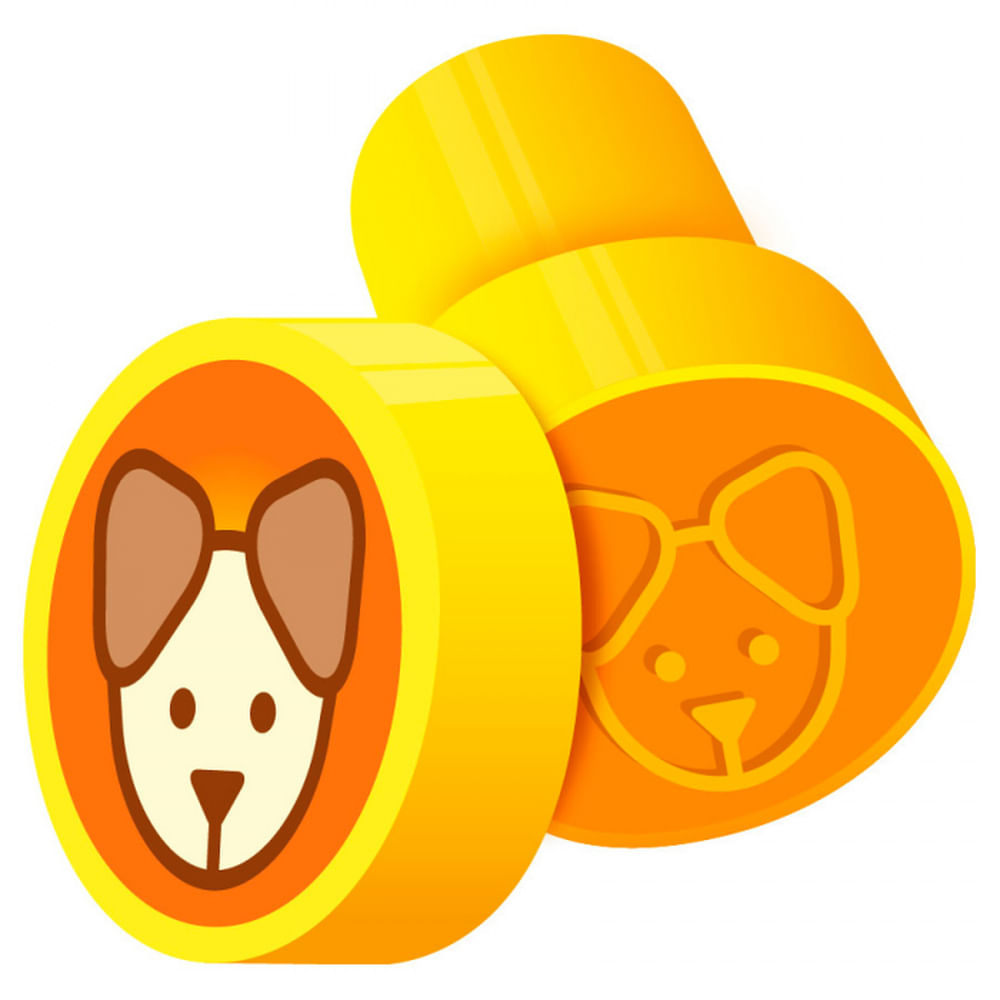 Nivalmix-Carimbo-Cis-Stamp-Animais-Cachorro-Amarelo-Cis-1287578-012 Nivalmix-Carimbo-Cis-Stamp-Animais-Cachorro-Amarelo-Cis-1287578-012