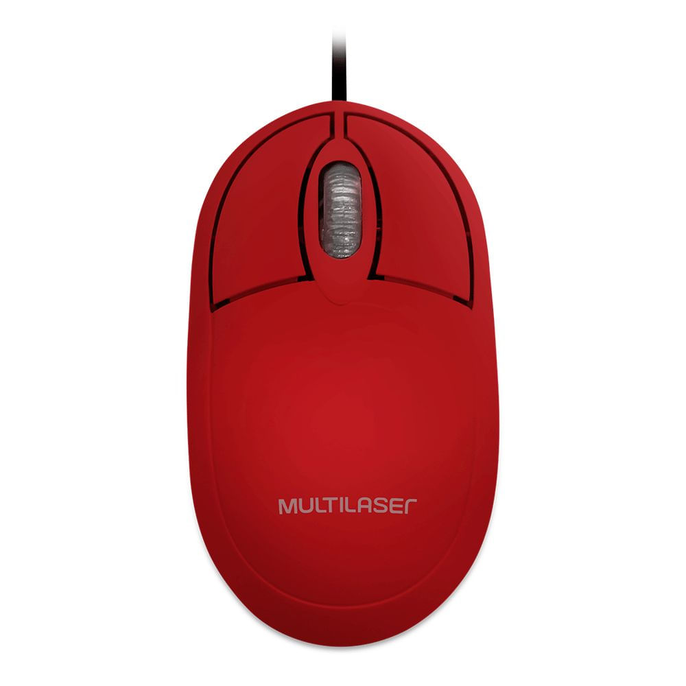 mouse-optico-com-fio-mo303-1200-dpi-vermelho-multilaser mouse-optico-com-fio-mo303-1200-dpi-vermelho-multilaser