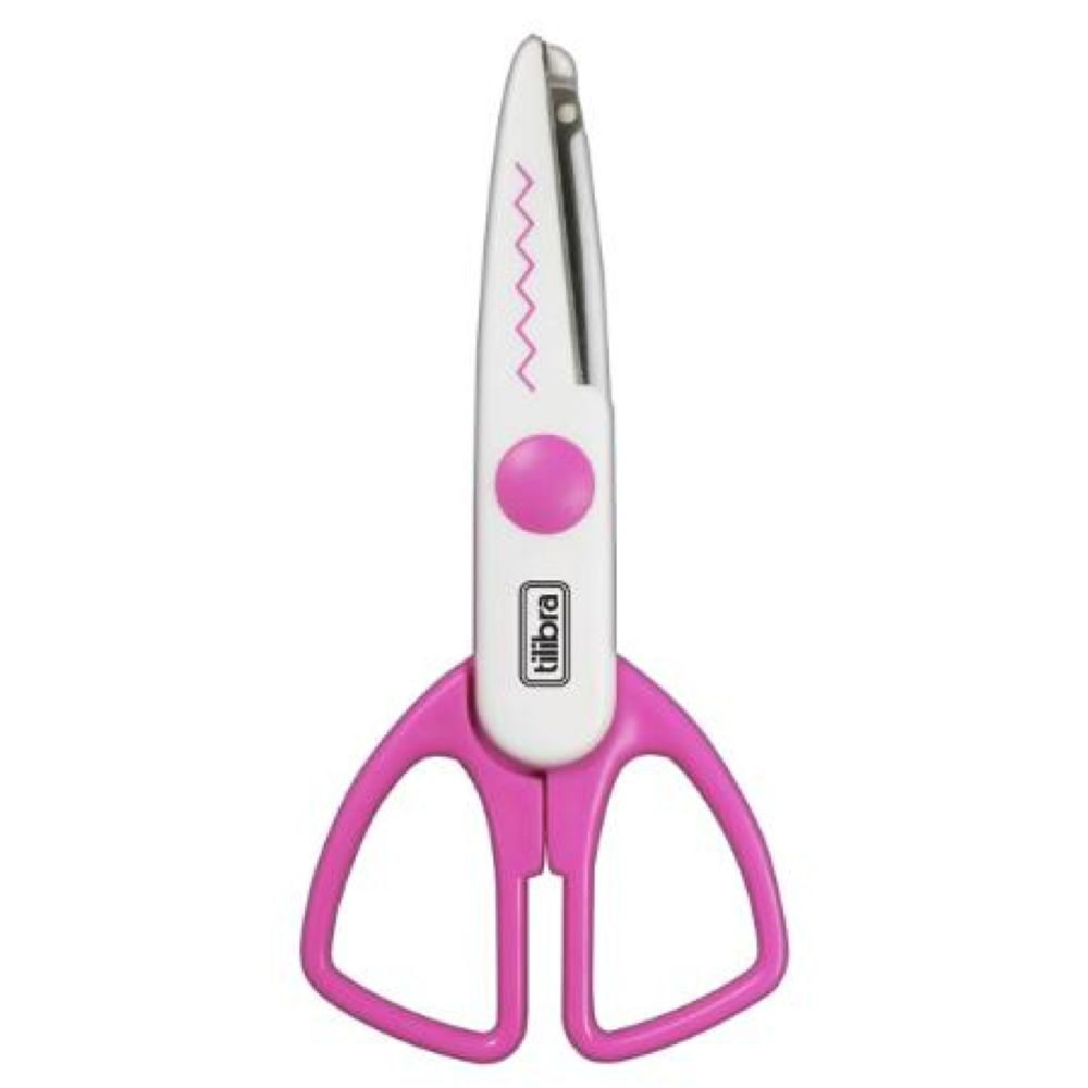 tesoura-zig-zag-t406-rosa-tilibra tesoura-zig-zag-t406-rosa-tilibra