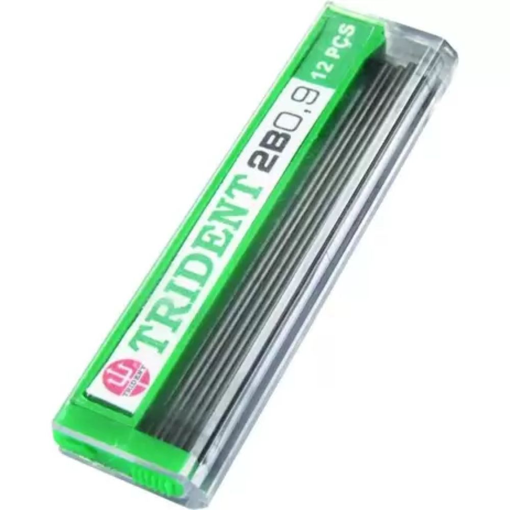 grafite-2b-09mm-12-pcs-trident grafite-2b-09mm-12-pcs-trident