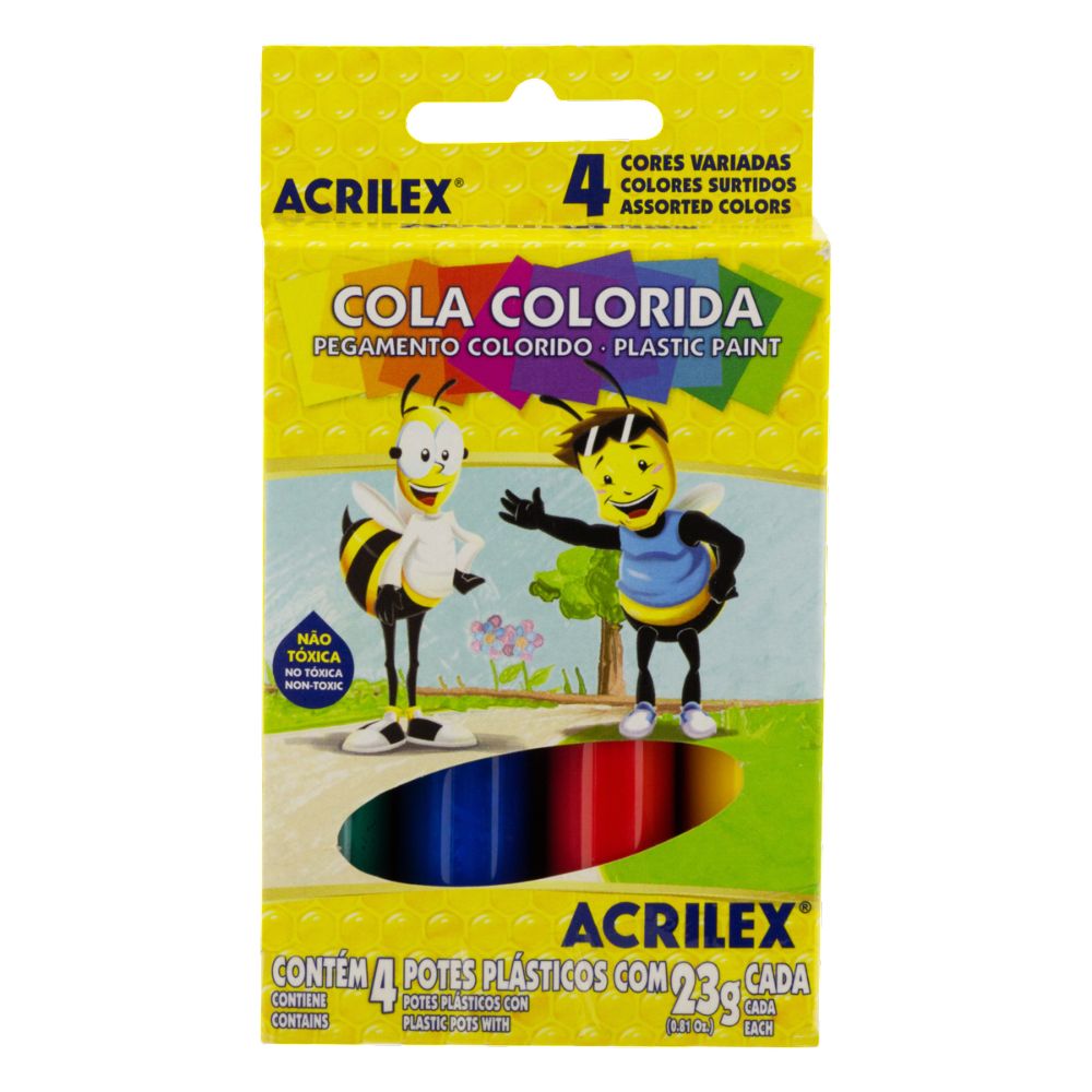 cola-colorida-c-04-potes-23g-acrilex cola-colorida-c-04-potes-23g-acrilex