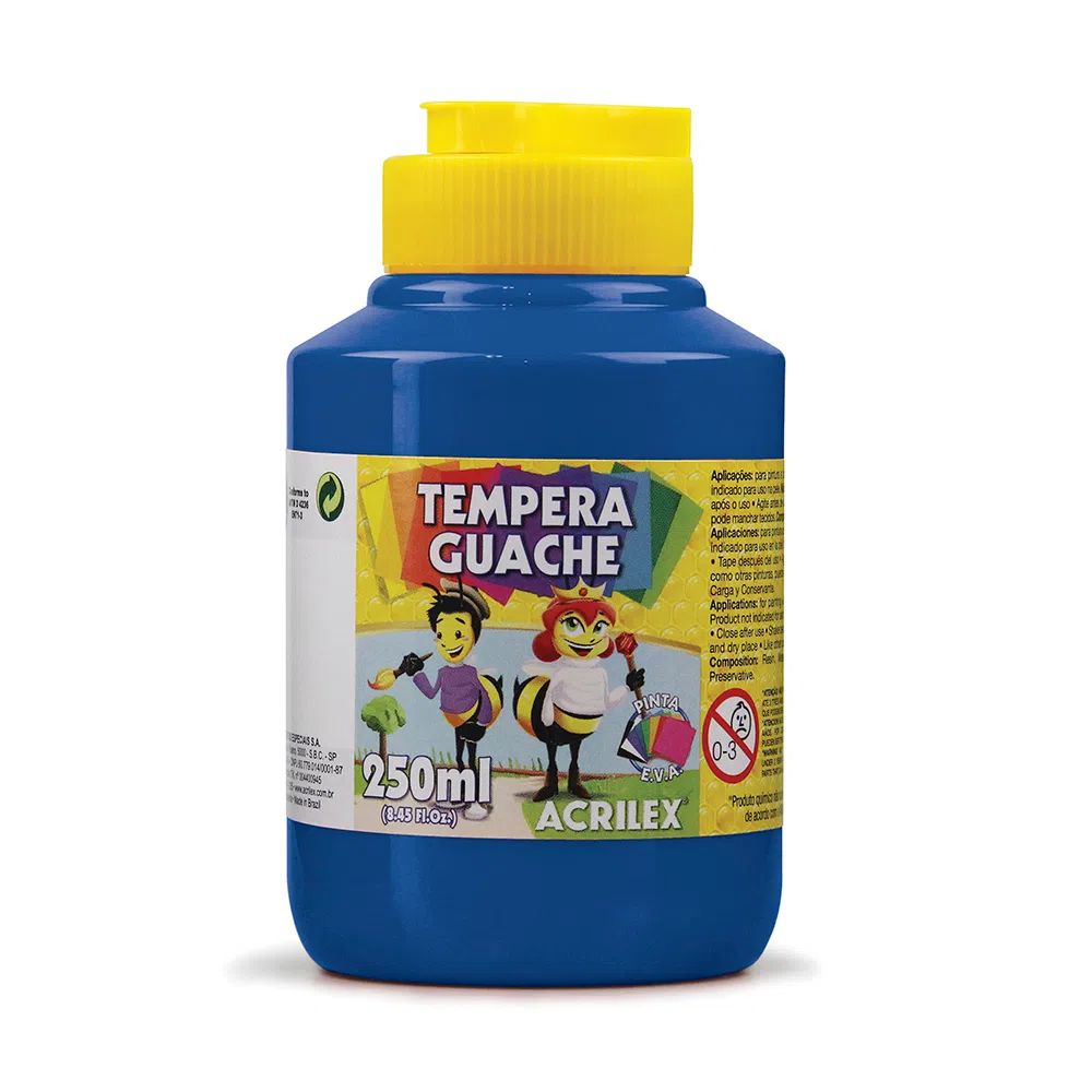 tempera-guache-250ml-559-azul-acrilex tempera-guache-250ml-559-azul-acrilex