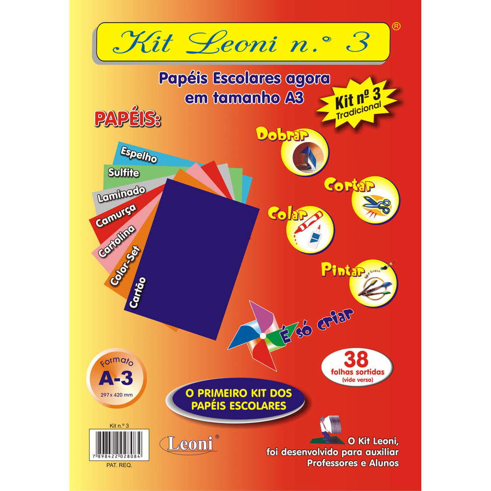 Nivalmix-Bloco-Kit-Leoni-N3-A3-38-Folhas-Sortidas-Leoni-800502 Nivalmix-Bloco-Kit-Leoni-N3-A3-38-Folhas-Sortidas-Leoni-800502