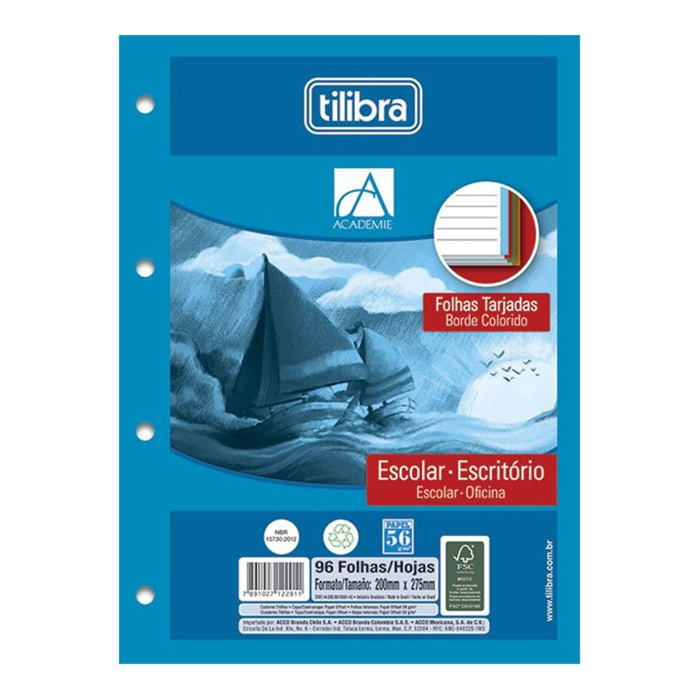 Nivalmix-Bloco-de-fichario-Folhas-Tarjadas-Escolar-96-Folhas-Tilibra-145284 Nivalmix-Bloco-de-fichario-Folhas-Tarjadas-Escolar-96-Folhas-Tilibra-145284