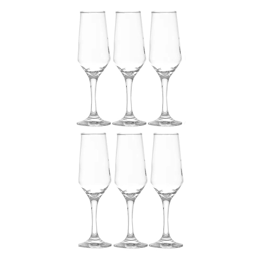 Nivalmix-Jogo-de-Tacas-de-Vidro-Champanhe-Buffet-6-Unidades-Nadir-2295364 Nivalmix-Jogo-de-Tacas-de-Vidro-Champanhe-Buffet-6-Unidades-Nadir-2295364