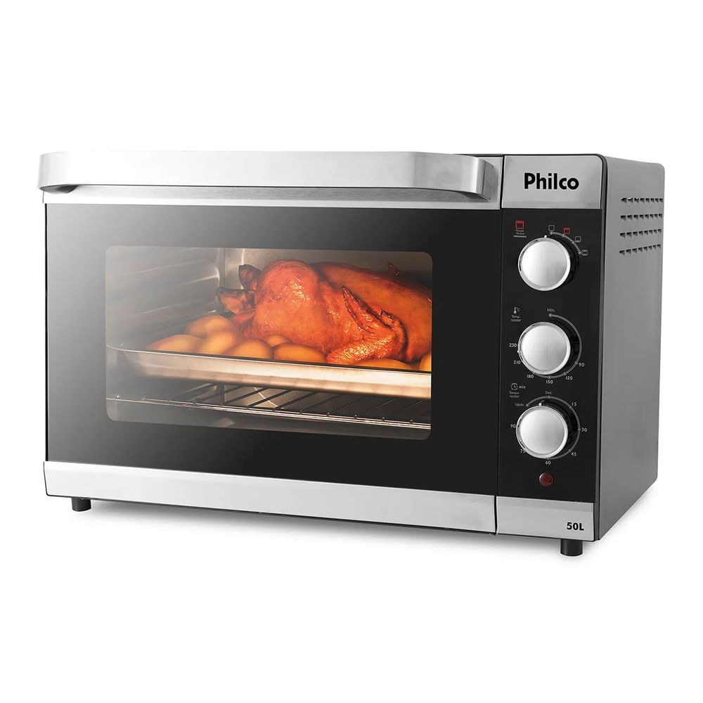 Nivalmix-Forno-Eletrico-PFE50P-50-Litros-1500W-220-Volts-Philco-2285094 Nivalmix-Forno-Eletrico-PFE50P-50-Litros-1500W-220-Volts-Philco-2285094