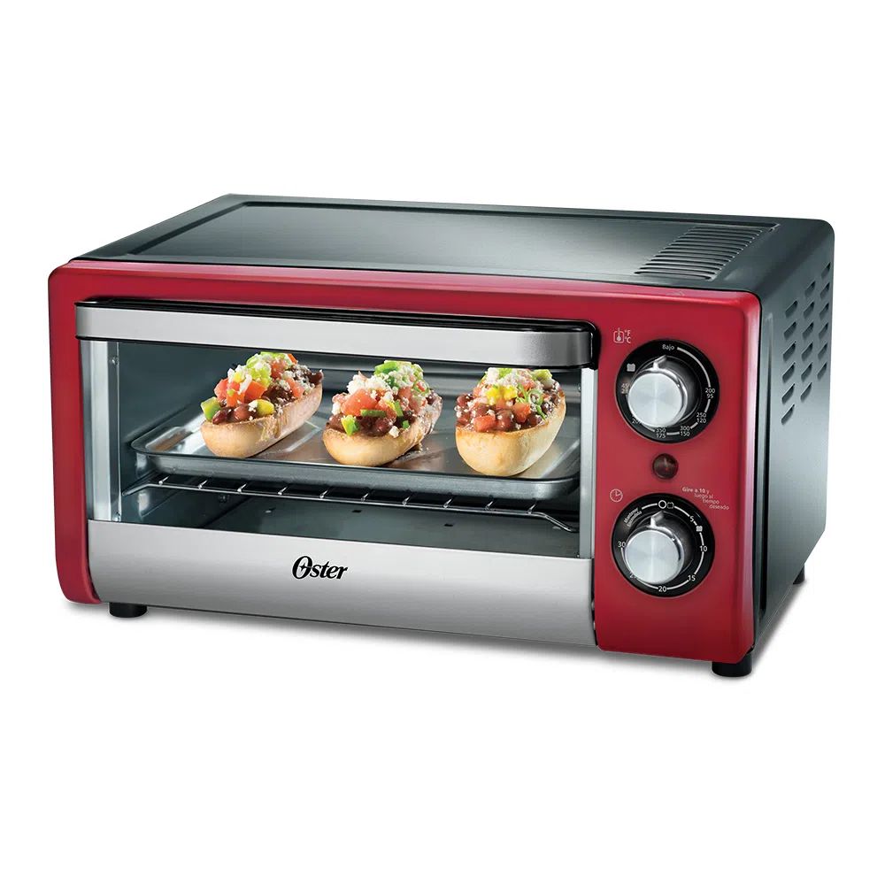 forno-eletrico-compact-10-litros-220v-vermelho-oster forno-eletrico-compact-10-litros-220v-vermelho-oster