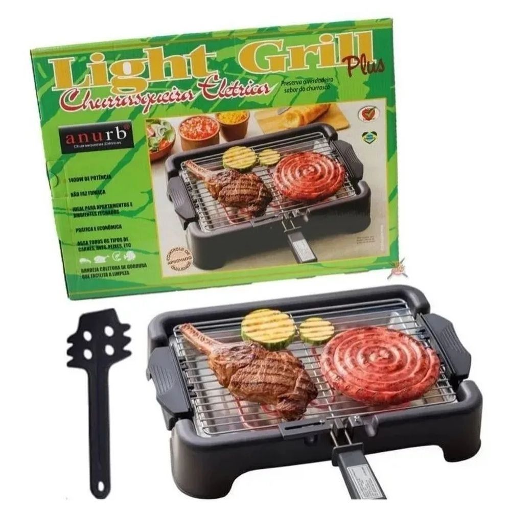 Churrasqueira Elétrica Light Grill Plus PT 501 Heynox nivalmix