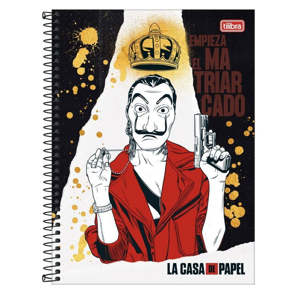 caderno-univ-capa-dura-10-materias-160-fls-la-casa-de-papel-capa-1-tilibra caderno-univ-capa-dura-10-materias-160-fls-la-casa-de-papel-capa-1-tilibra