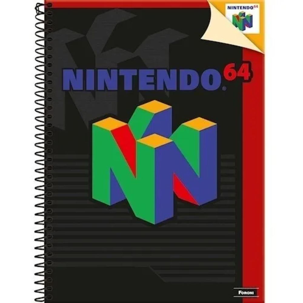 caderno-capa-dura-10-materias-200-folhas-nintendo-capa-2-foroni caderno-capa-dura-10-materias-200-folhas-nintendo-capa-2-foroni