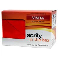 Nivalmix-Envelope-Visita-72x108mm-Vermelho-Toquio-com-100-Unidades-80g-Scrity-1603595 Nivalmix-Envelope-Visita-72x108mm-Vermelho-Toquio-com-100-Unidades-80g-Scrity-1603595
