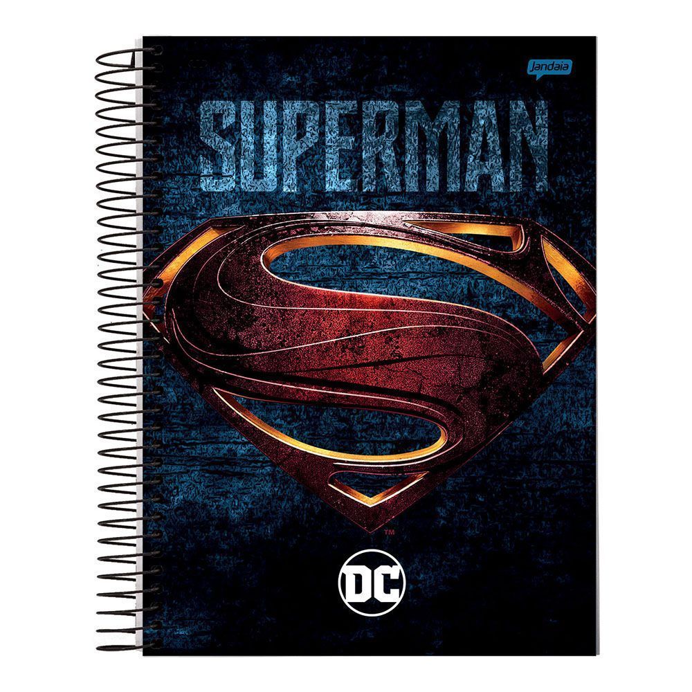 caderno-univ-15-materias-300-folhas-dc-heroes-capa-superman-jandaia caderno-univ-15-materias-300-folhas-dc-heroes-capa-superman-jandaia