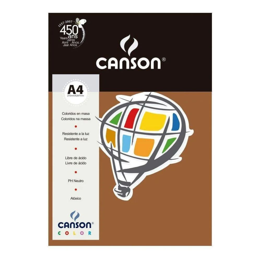 papel-canson-a4-25-folhas-cor-chocolate-canson papel-canson-a4-25-folhas-cor-chocolate-canson