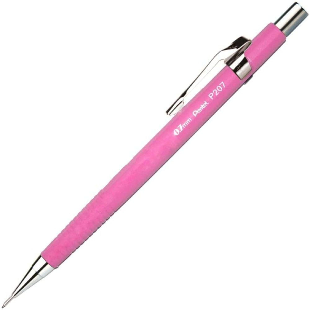 lapiseira-07mm-p207-rosa-pentel lapiseira-07mm-p207-rosa-pentel