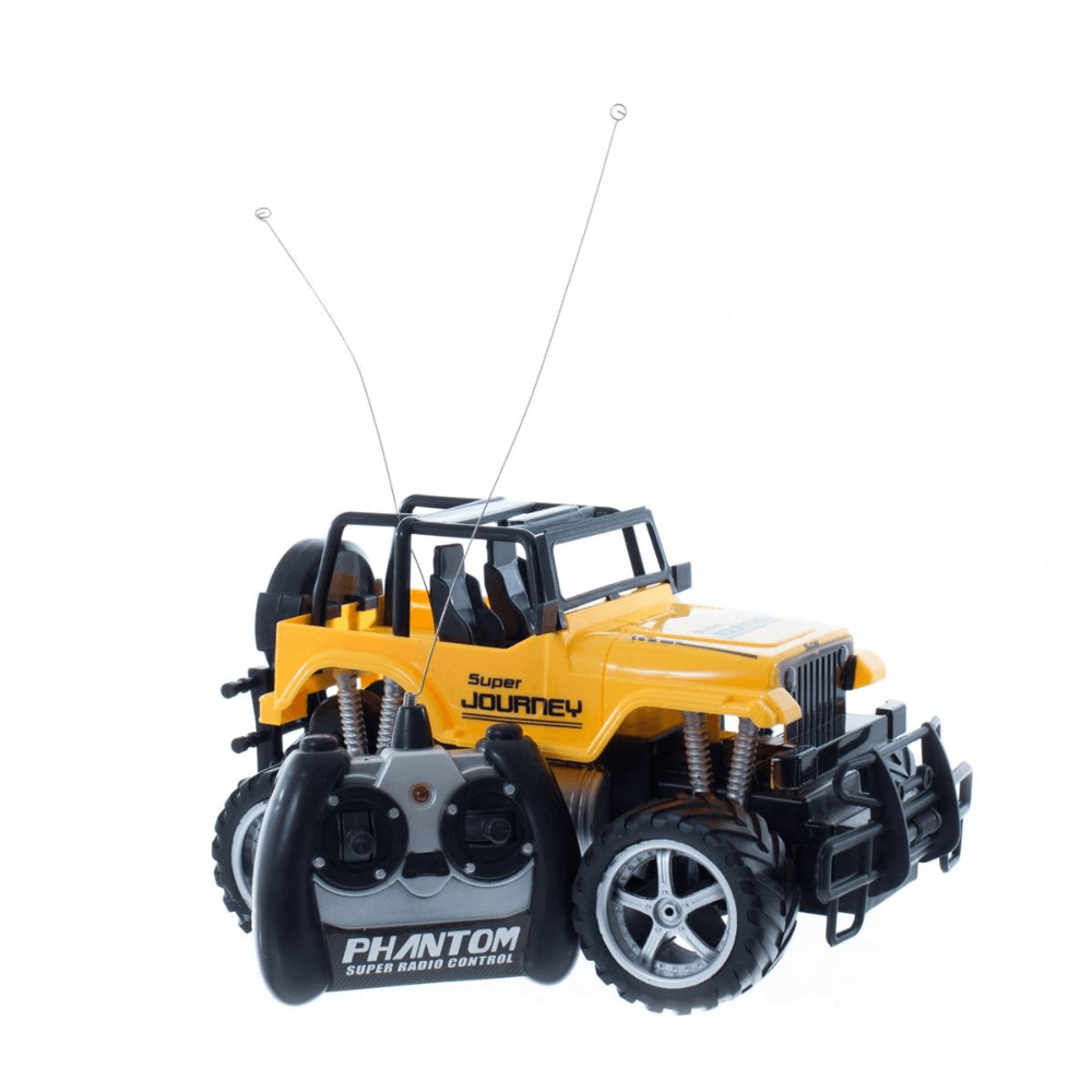 carro-de-controle-remoto-c-carregador-super-trail-amarelo-cks carro-de-controle-remoto-c-carregador-super-trail-amarelo-cks