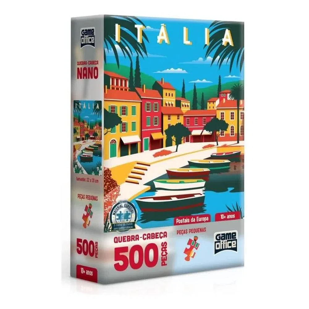 Nivalmix-Quebra-Cabeca-Postais-da-Europa-Italia-500-pecas-2616-Toyster-2212255-004 Nivalmix-Quebra-Cabeca-Postais-da-Europa-Italia-500-pecas-2616-Toyster-2212255-004