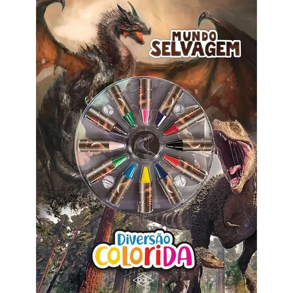 Nivalmix-Livro-Diversao-Colorida-Mundo-Selvagem-Dinossauros-Dcl-2300772 Nivalmix-Livro-Diversao-Colorida-Mundo-Selvagem-Dinossauros-Dcl-2300772