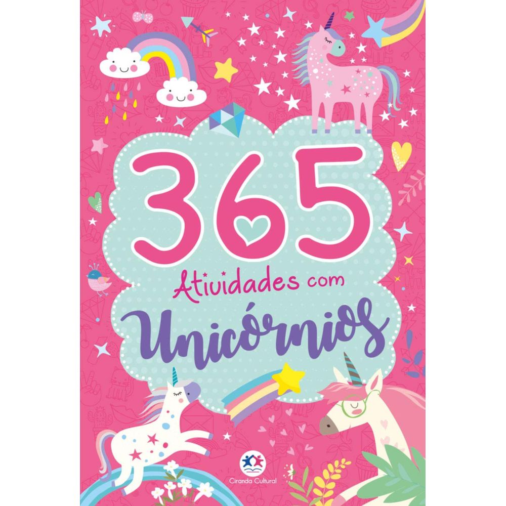 livro-365-atividades-com-unicornio-ciranda-cultural livro-365-atividades-com-unicornio-ciranda-cultural