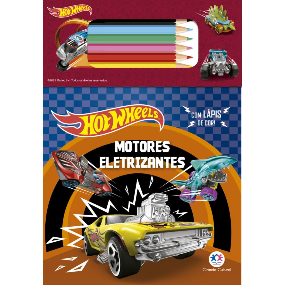 livro-hot-wheels-motores-eletrizantes-ciranda-cultural livro-hot-wheels-motores-eletrizantes-ciranda-cultural