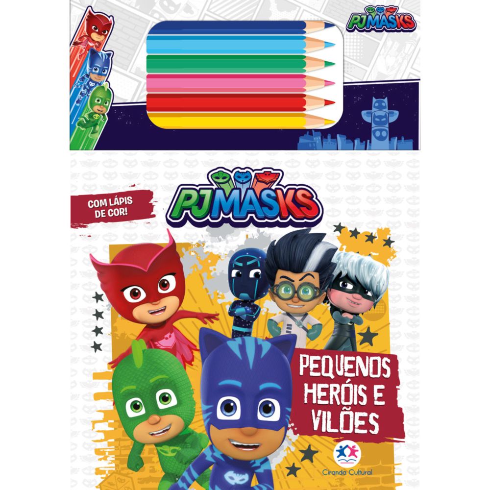 livro-pj-masks-pequenos-herois-e-viloes-ciranda-cultural livro-pj-masks-pequenos-herois-e-viloes-ciranda-cultural