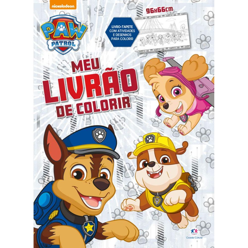livro-de-colorir-paw-patrol-ciranda-cultural livro-de-colorir-paw-patrol-ciranda-cultural