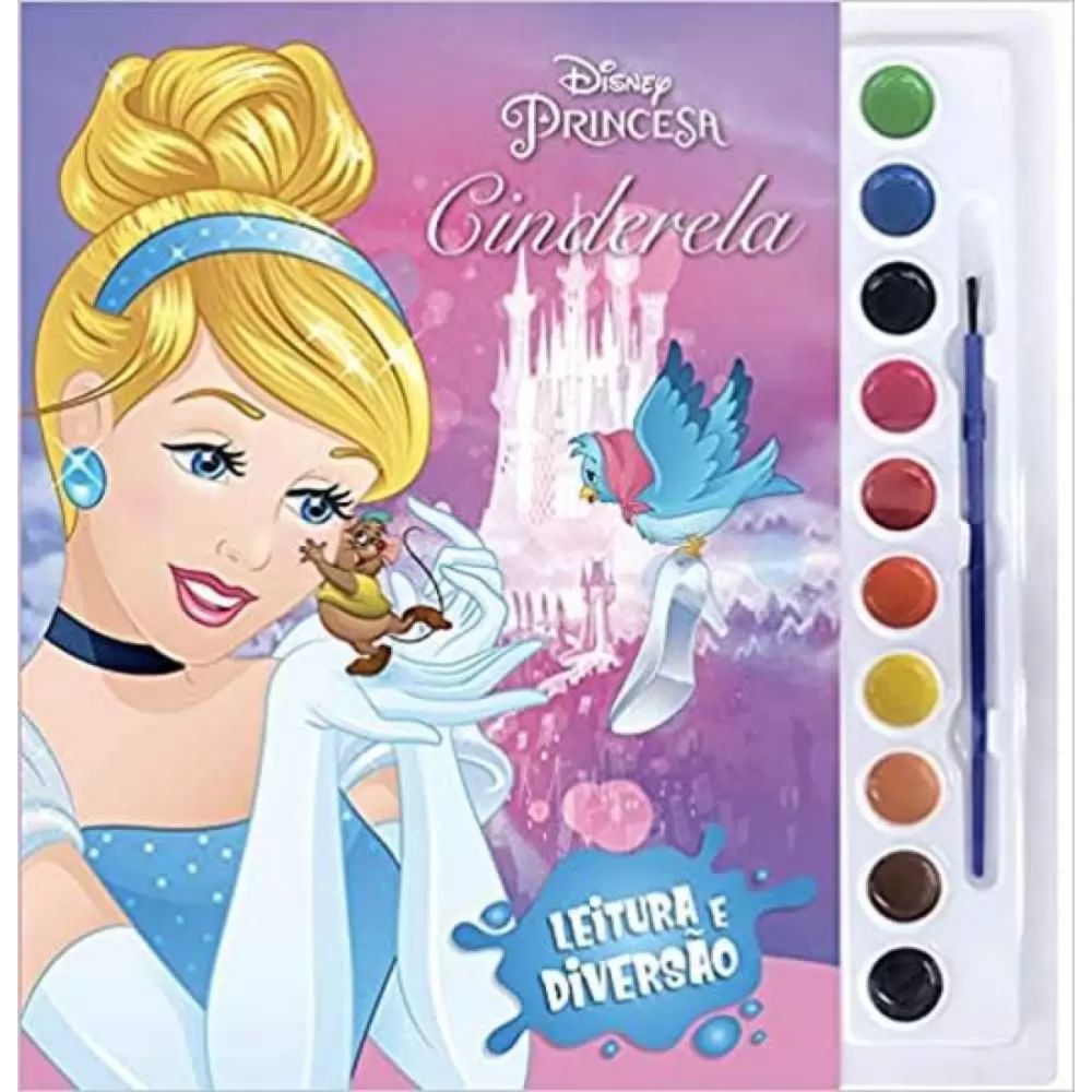 livro-disney-aquarela-cinderela-dcl livro-disney-aquarela-cinderela-dcl